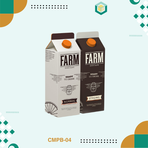 Custom Chocolate Milk Packaging Boxes